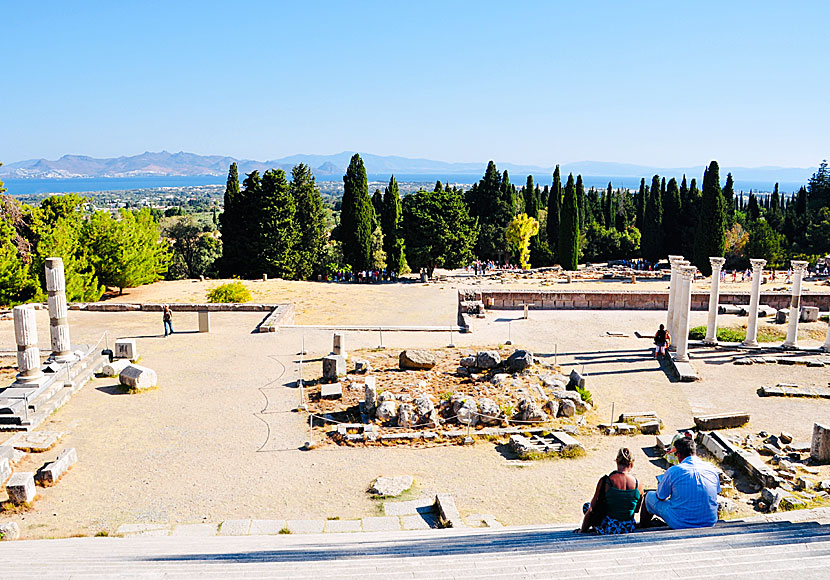 The Asklepion temple area is perhaps the most important attraction in Kos and in all of Greece.