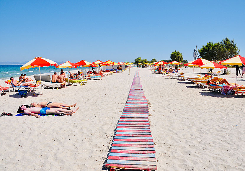 The fact that Kos is such a popular island is due to the fine, child-friendly sandy beaches. Like Marmari and Tigaki beach.