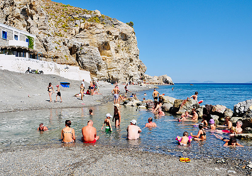 Don't miss the hot springs of Therma when you travel to Kos!