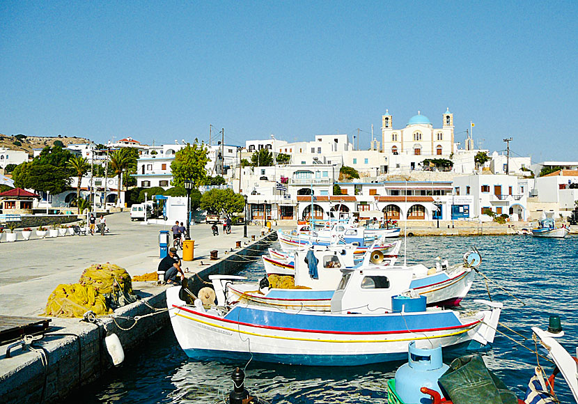 The cozy little island of Lipsi between Patmos and Leros in Greece.