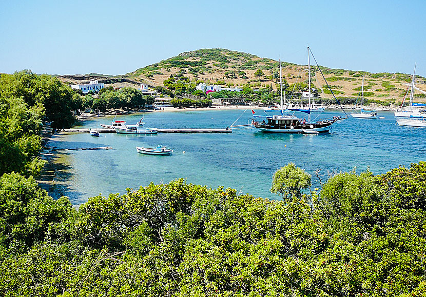 The small island of Marathi is Greece's smallest inhabited island.