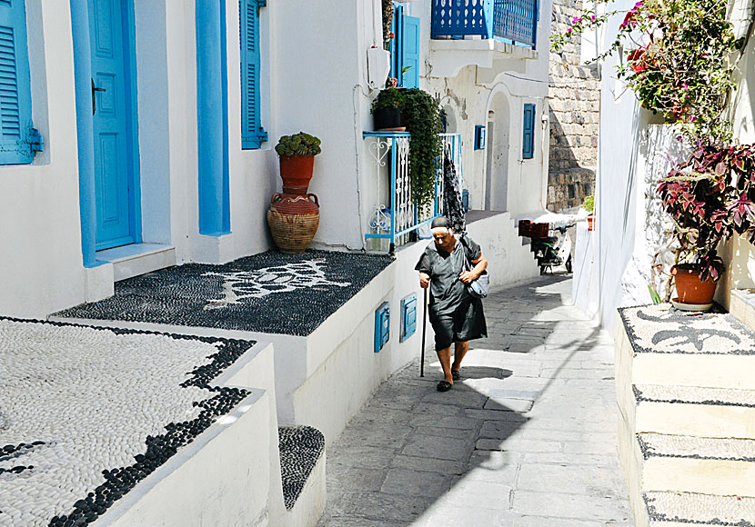 The village of Mandraki on Nisyros is car-free and full of surprises and good restaurants.