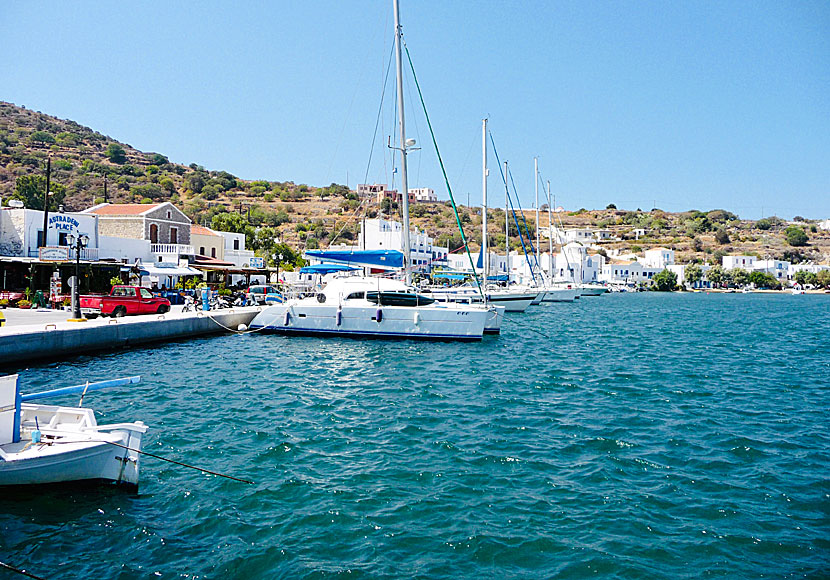 Pali is the next largest village and port on Nisyros.