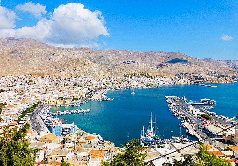 Pothia on Kalymnos in the Dodecanese.