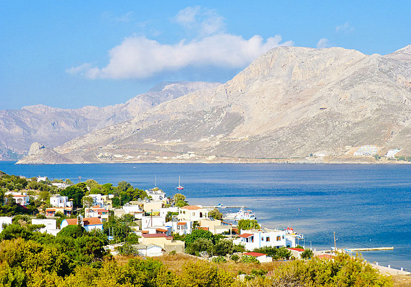 The village of Telendos opposite Kalymnos.