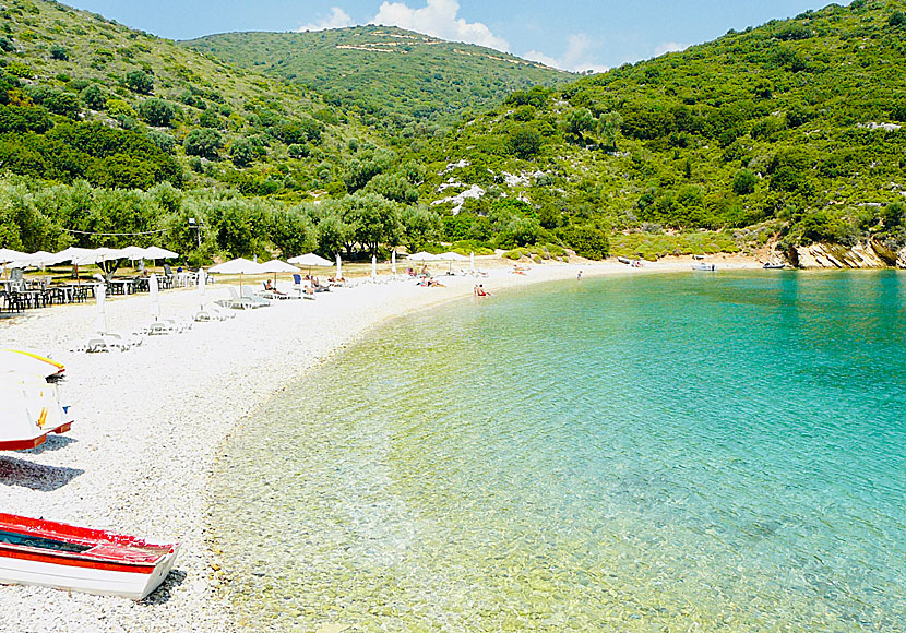 Filiatro beach on Ithaca.