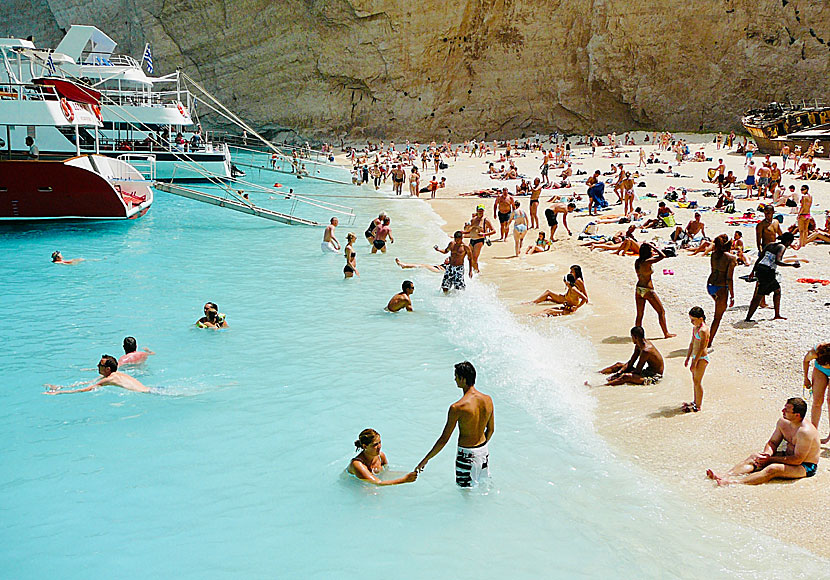 Shipwreck beach is a must when you are on Zakynthos.