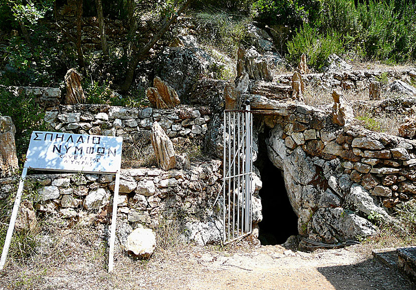 Cave of the Nymphs on Ithaca. 