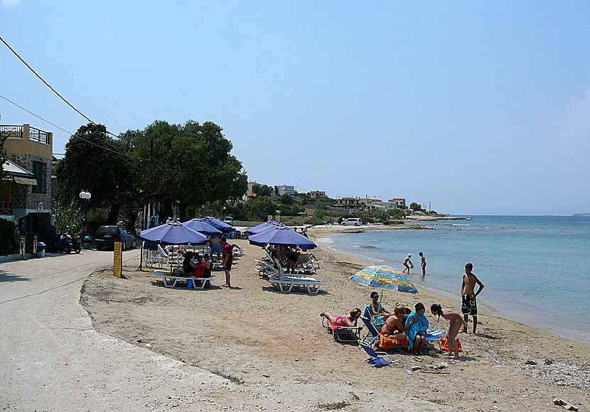 Vagia beach on the island of Aegina near Athens.