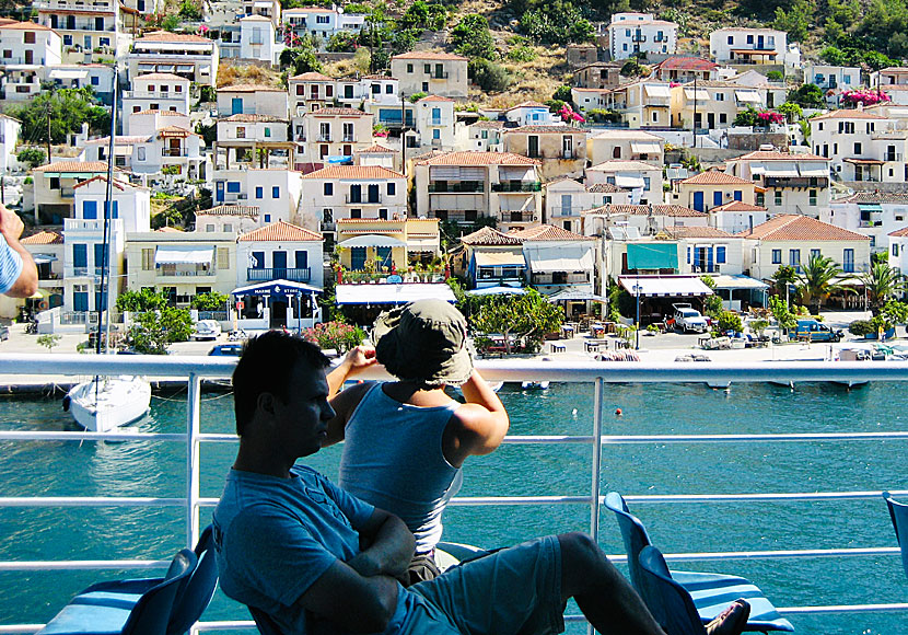 The ferries to Poros depart from Piraeus and serve Aegina, Poros, Hydra and Spetses.