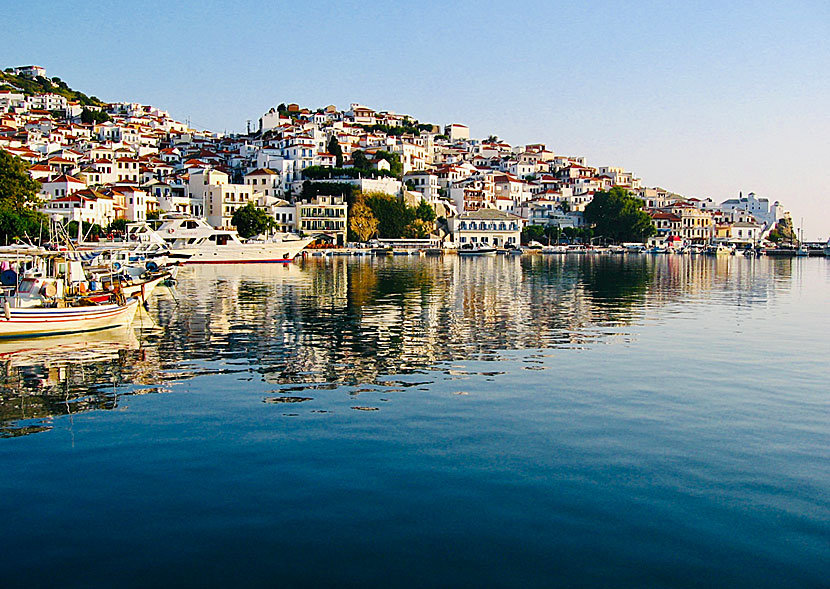 Skopelos Town is one of the most beautiful villages in all of Greece.