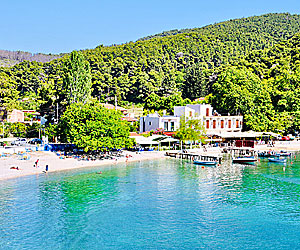 Sporades islands in Greece.