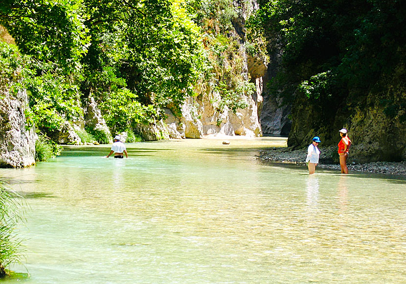 Hike, swim and bathe in the River Styx near Parga in Greece.