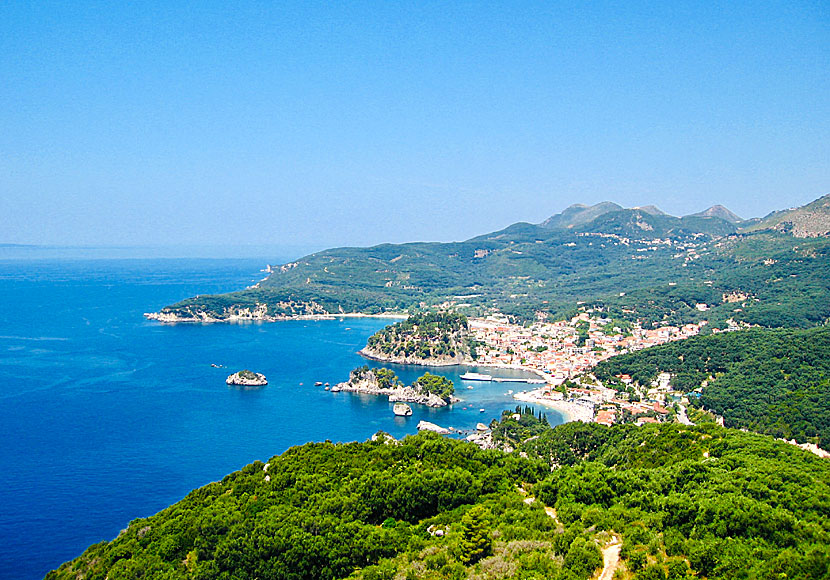 Parga on the Greek mainland is incredibly beautiful.