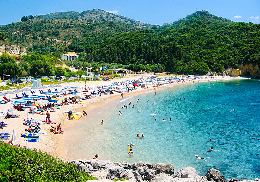 Don't miss an excursion to Mega Ammos beach in Sivota when you travel to Parga.